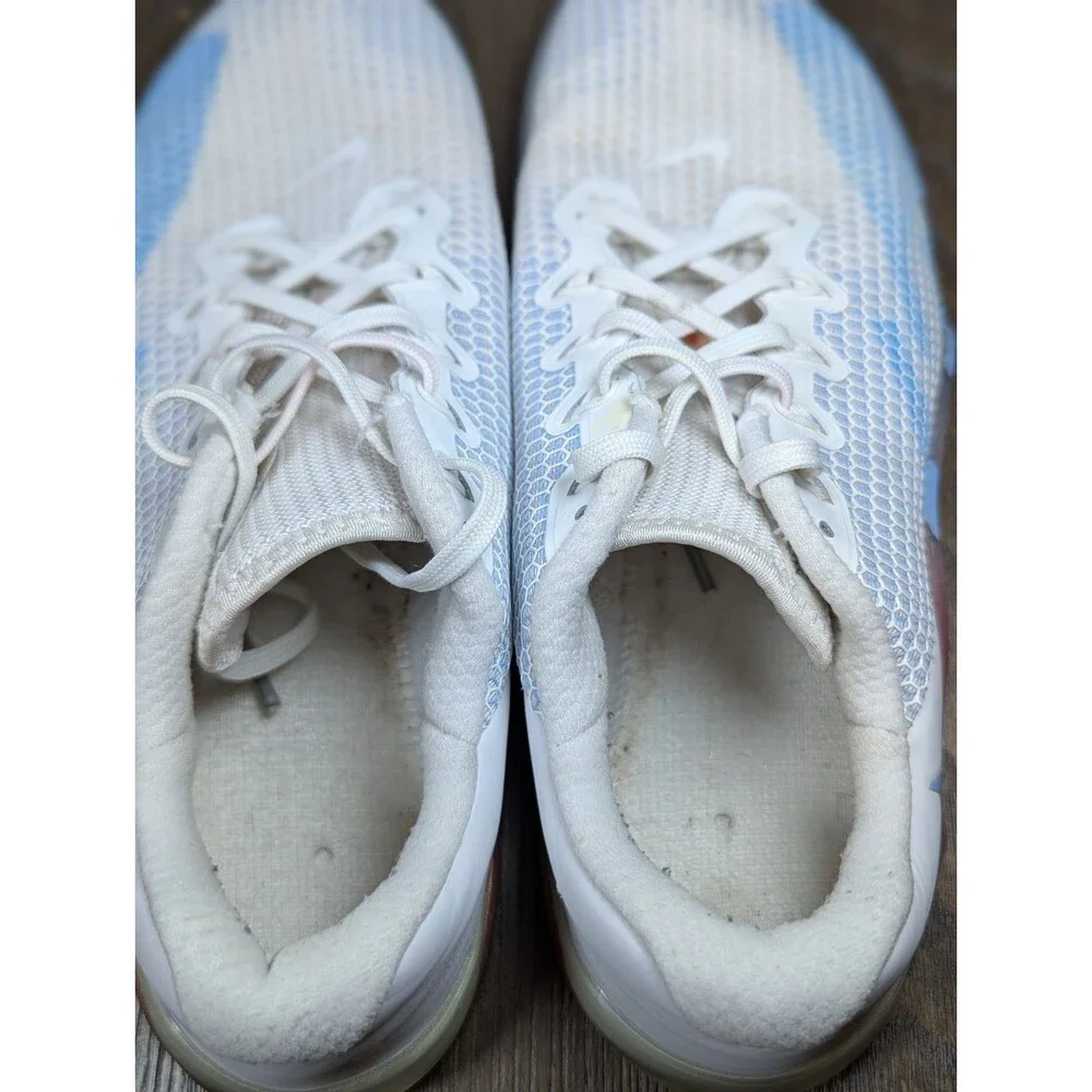 NIKE Metcon 5 Premium Sneakers Womens 10 White Running Shoes CJ0818-146 Knit